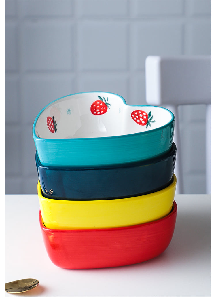 Thả tim đầy story em, em hổng thấy phiền khỏi sorry em- Chén tim - decor - ltx