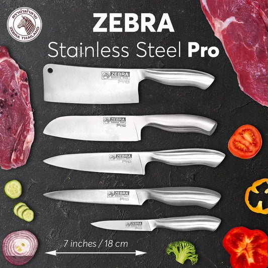 Bộ dao nhà bếp bất bại - Pro II  - Zebra Thái Lan - ltx
