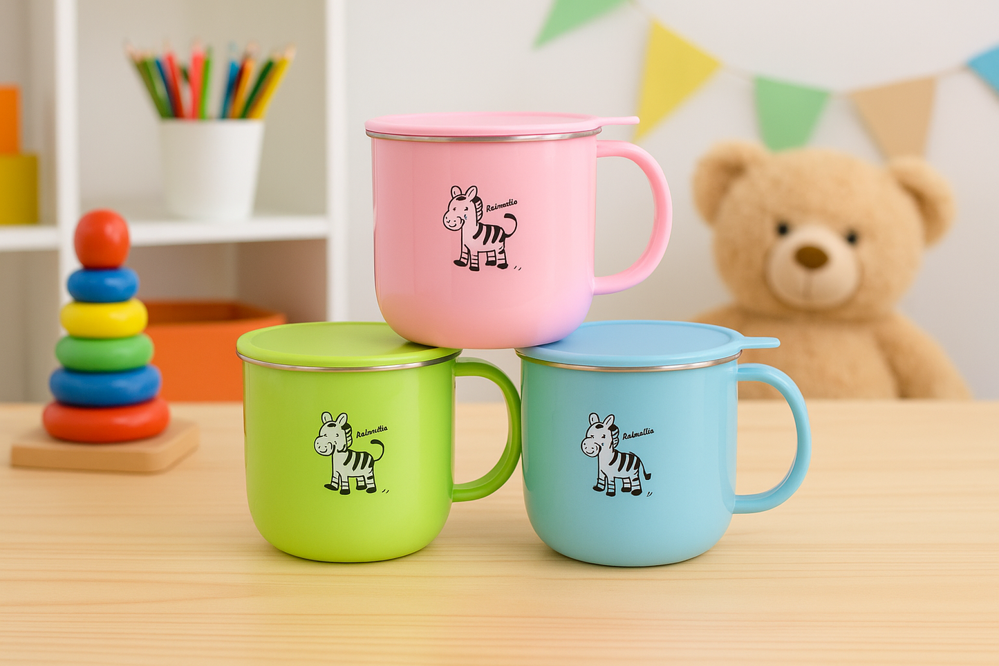 Ca uống nước cho bé 250ml - Zebra Thái Lan