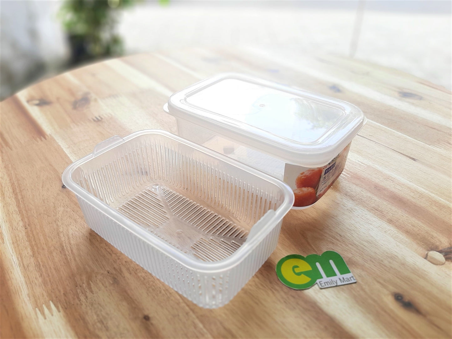☘☘ Hộp nhựa đựng thực phẩm hai lớp tiện ích Nakaya Nhật Bản