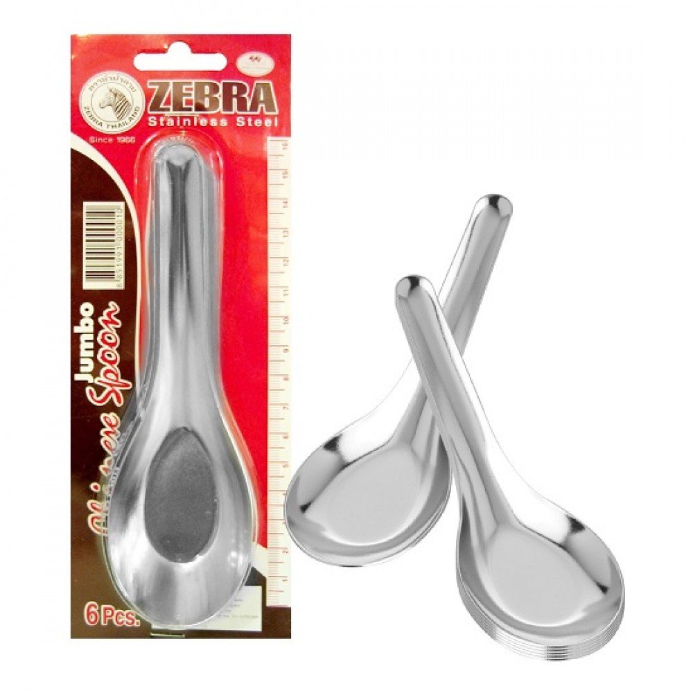 Bộ muỗng inox Zebra size L - 100083 Thái Lan - ltx