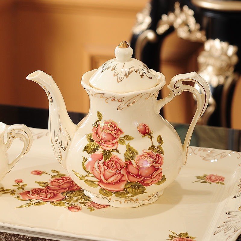 Bộ trà phong cách Bắc Âu cổ điển - Vintage decor