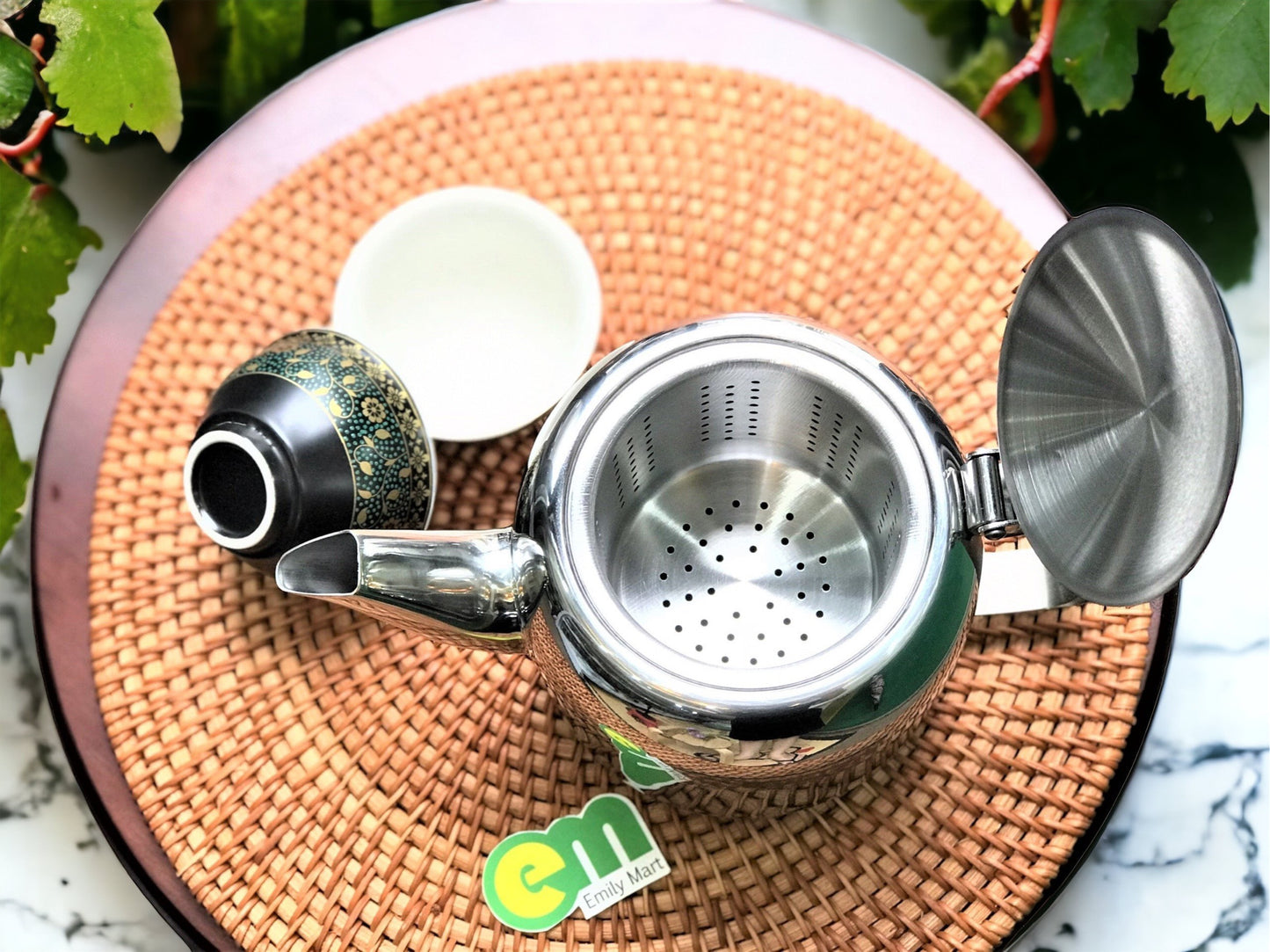 Ấm trà inox Zebra Thái Lan - ltx