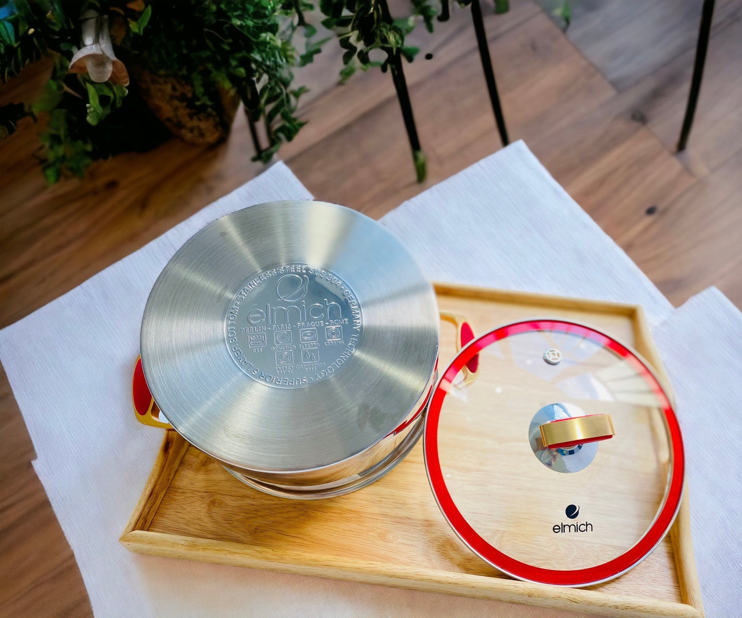 Nồi inox cao cấp Red Velvet siêu đẹp