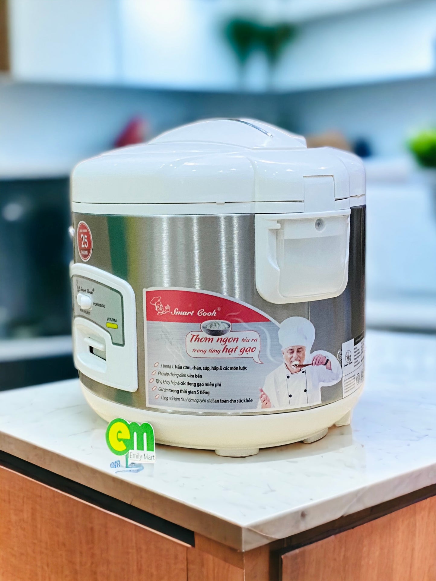 Nồi cơm điện Smart Cook 1.2 lít EL-7166