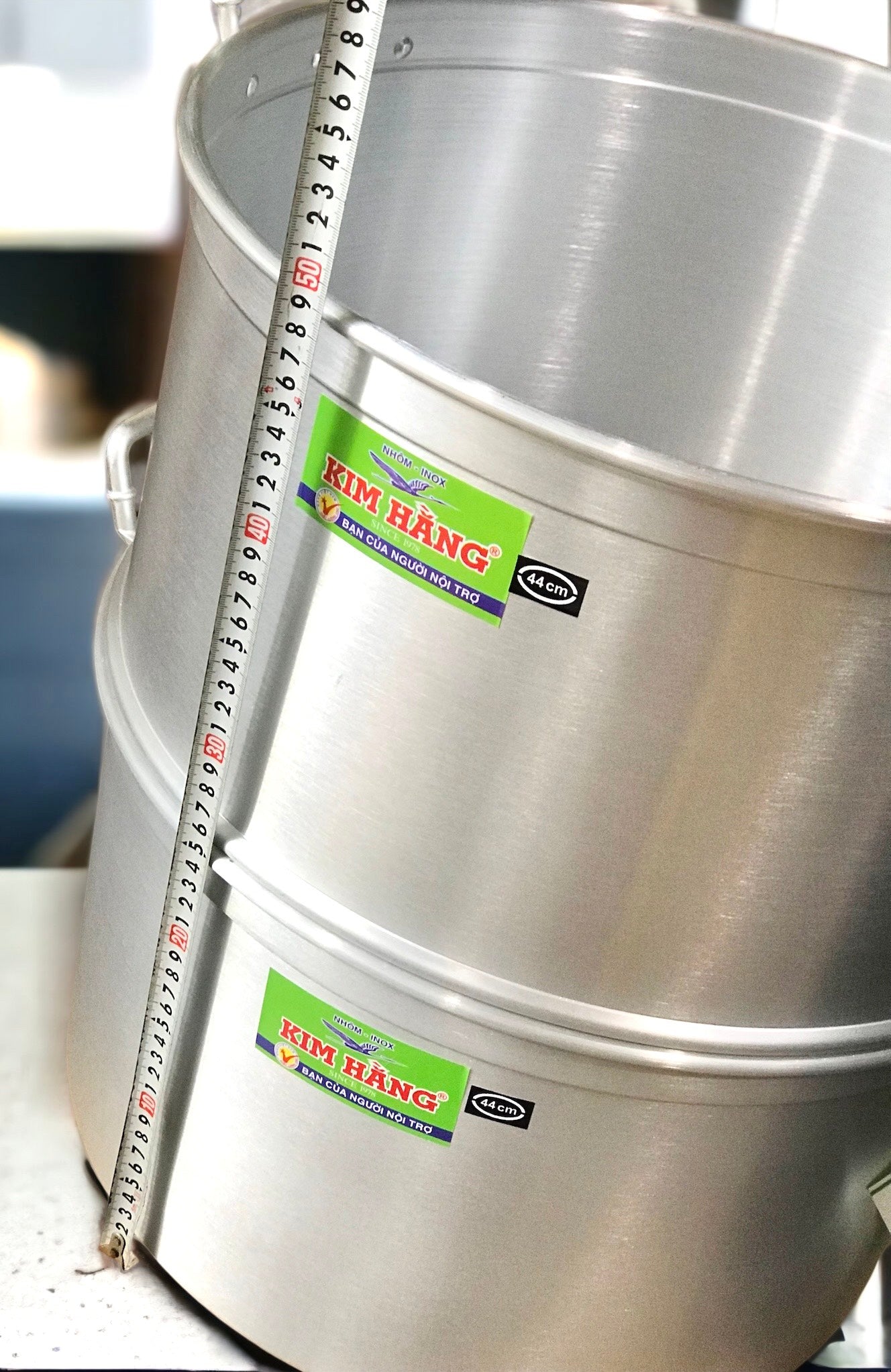 Chõ đồ xôi - Bộ xửng hấp Kim Hằng size đại 34cm - 36 cm - 40 cm - 44 cm