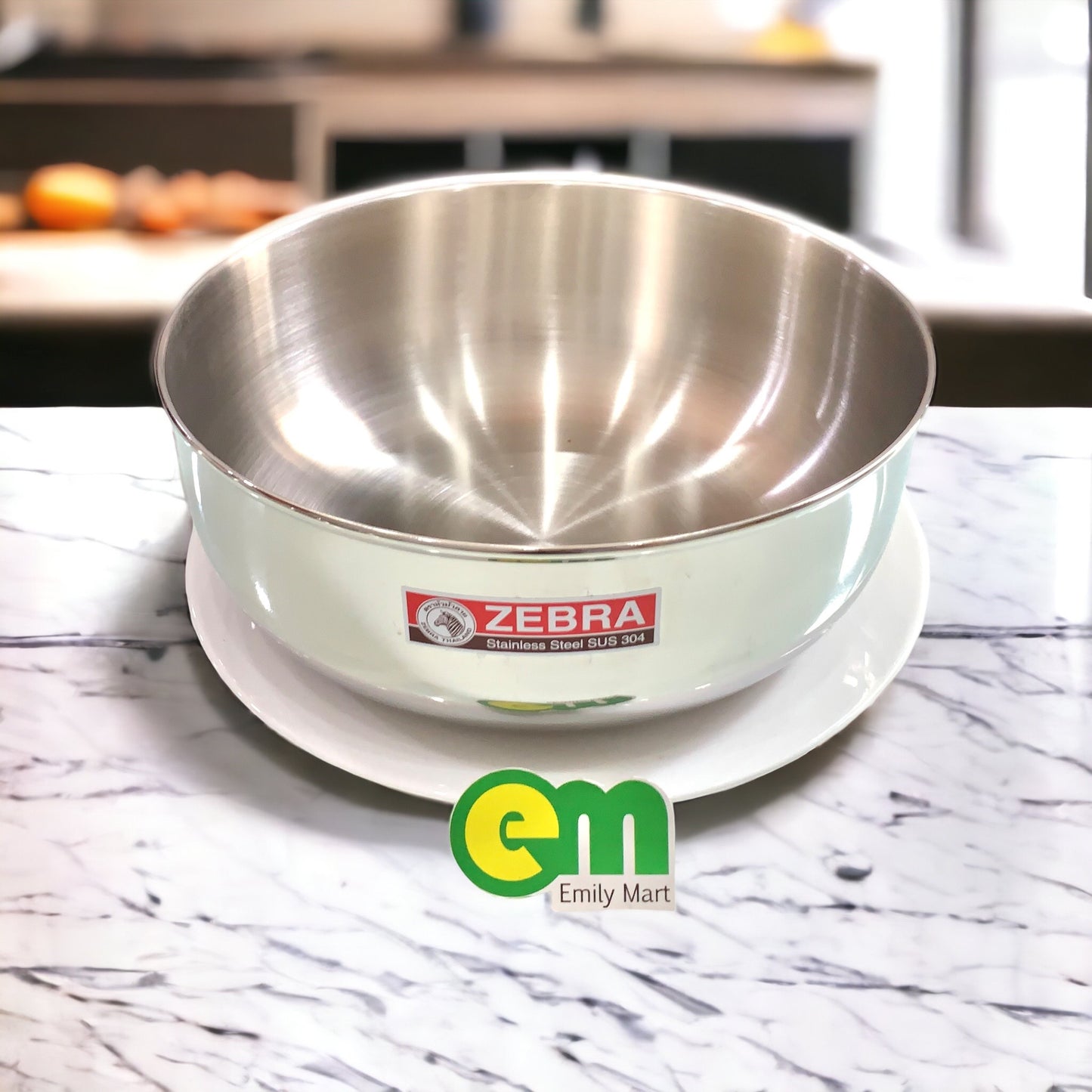 TÔ CHÉN INOX NGUYÊN KHỐI ZEBRA THÁI LAN