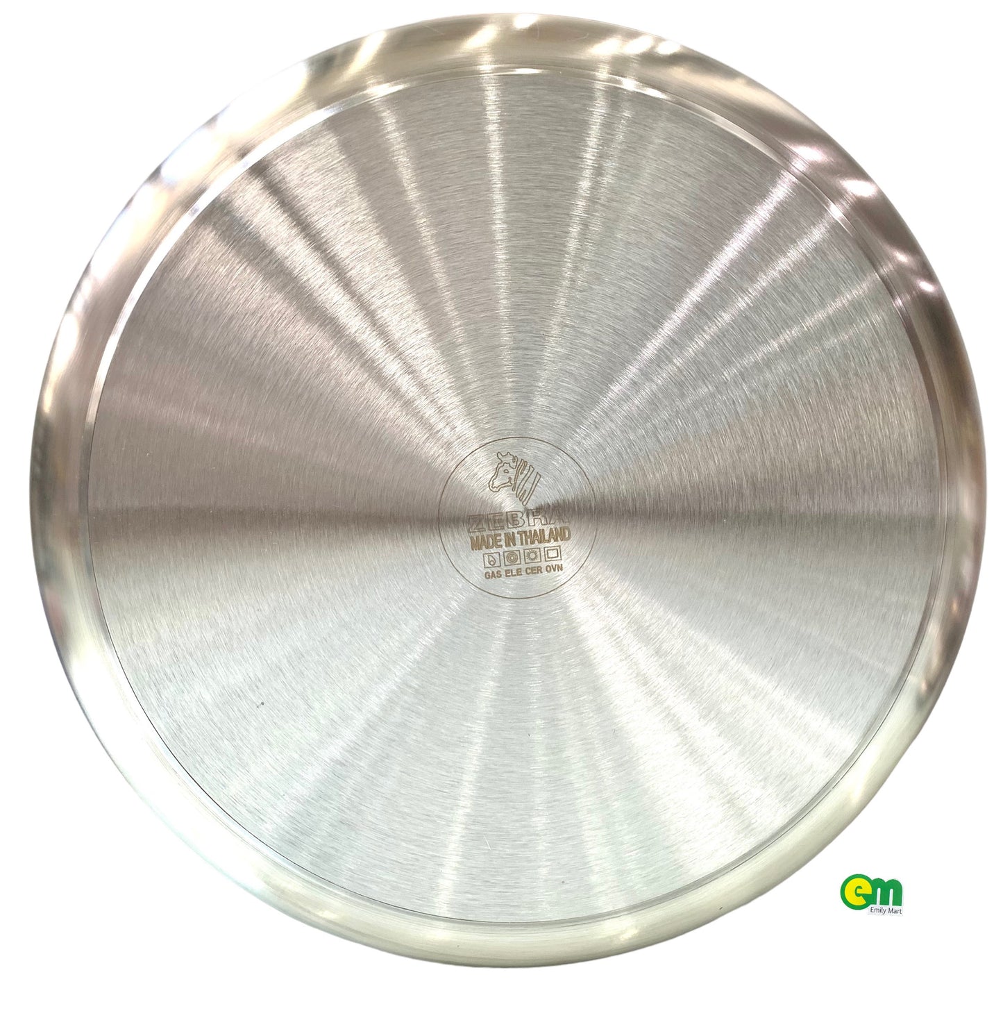 NỒI LUỘC GÀ ZEBRA DÁNG CAO, DÒNG 3 ĐÁY CAO CẤP, SIZE 40 CM