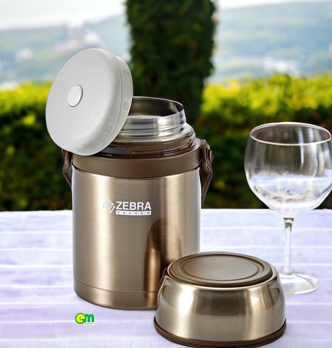 a4. Camen - bình giữ nhiệt Zebra 1 lít - 1000ml