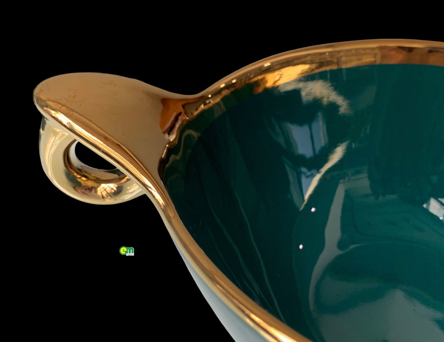 Tô salad kiểu Âu màu xanh cổ vịt - Tô đựng bò kho - Tô ăn chè xinh xắn - Decor