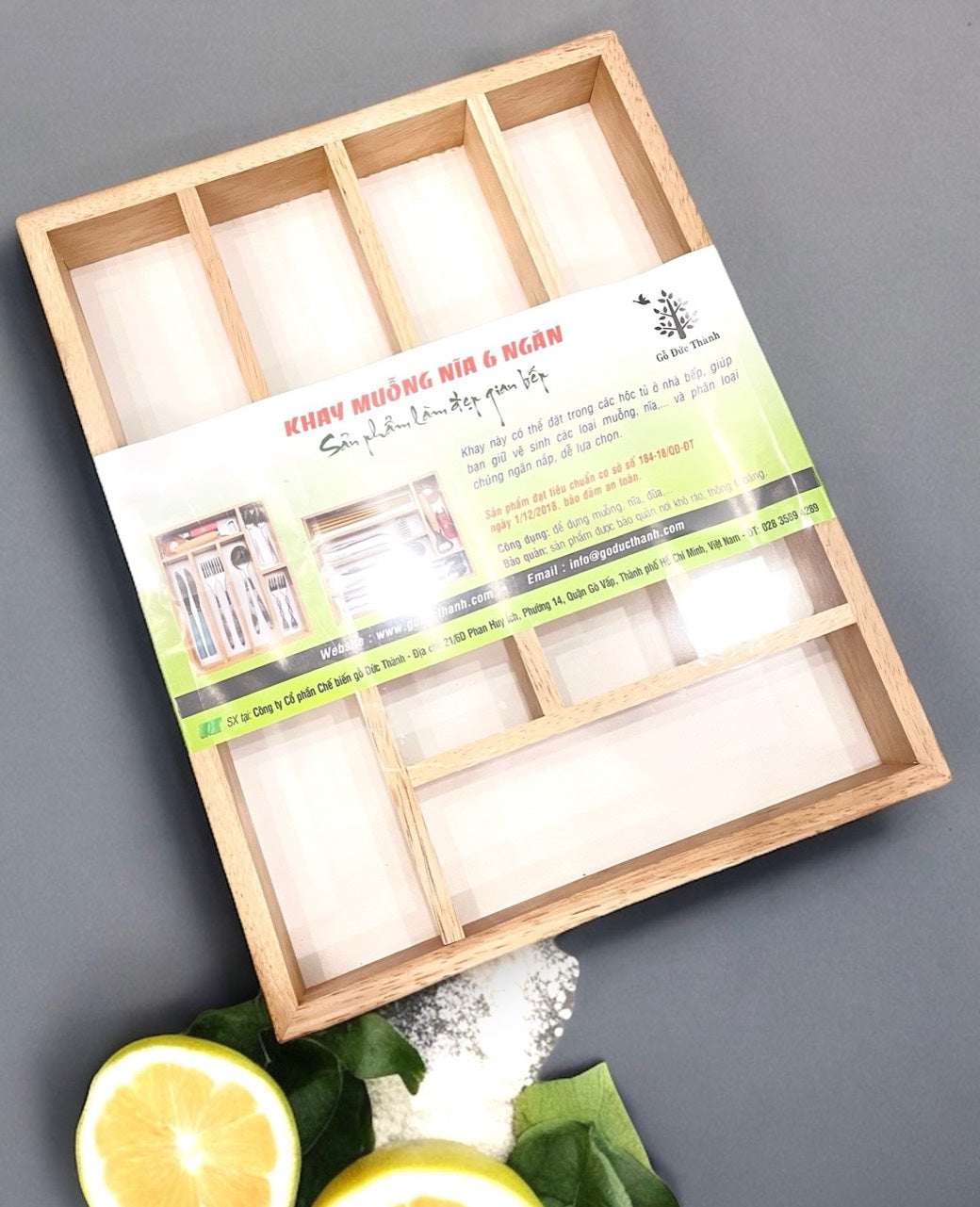 KHAY MUỖNG NĨA 6 NGĂN ĐỨC THÀNH