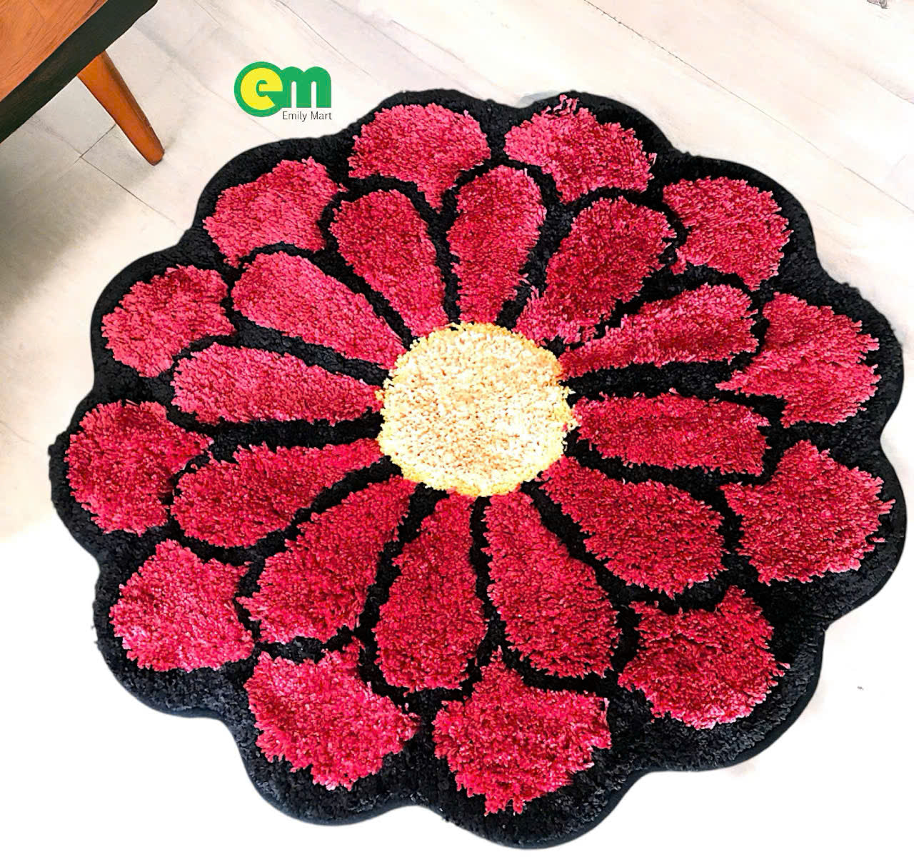 a. THẢM HOA MỀM MỊN 80CM