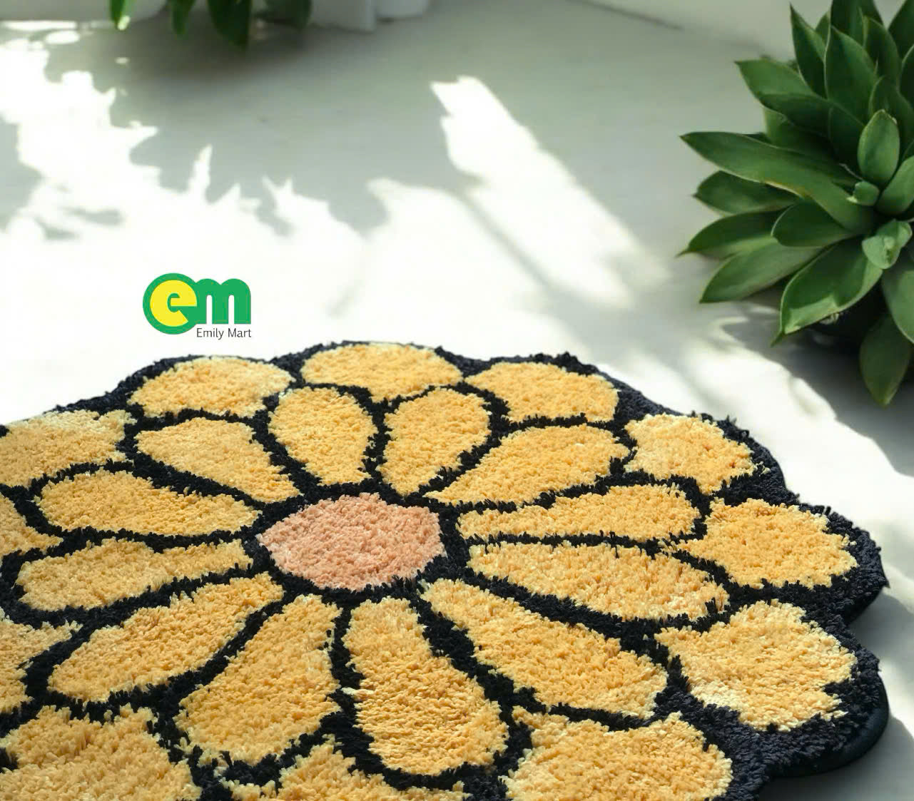 a. THẢM HOA MỀM MỊN 80CM