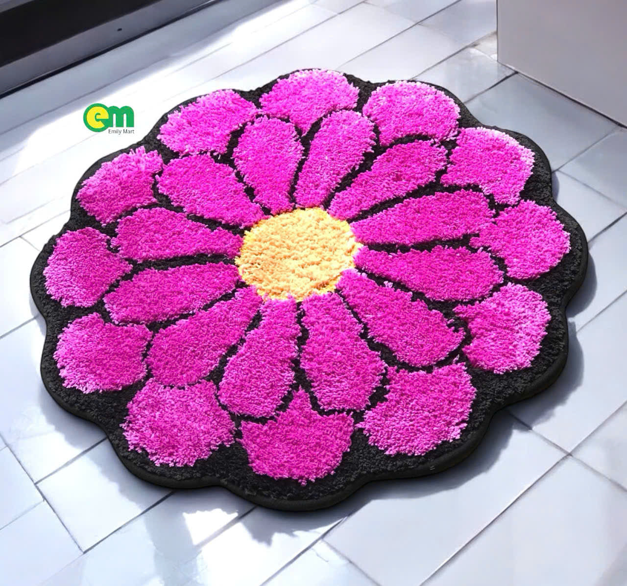 a. THẢM HOA MỀM MỊN 80CM