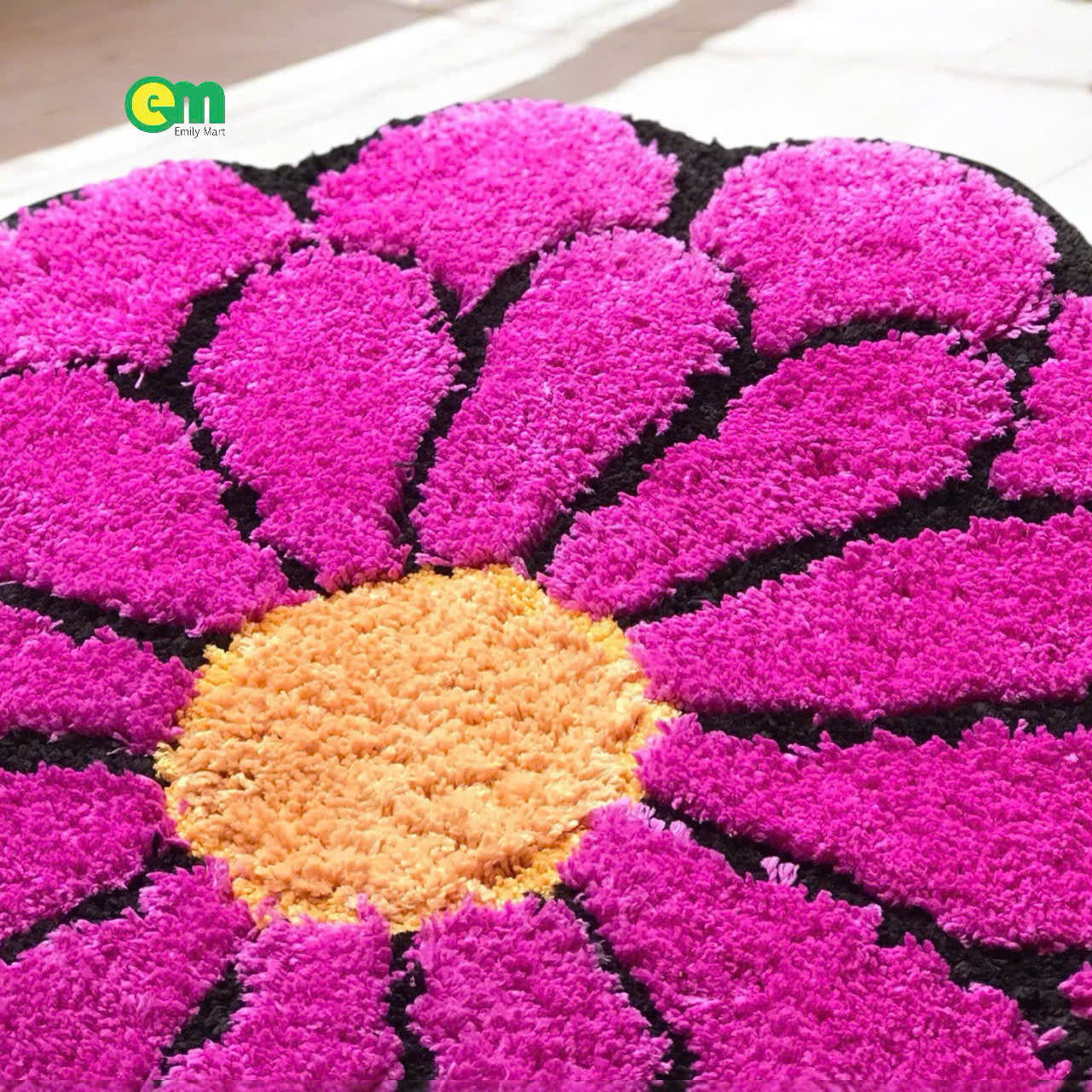 a. THẢM HOA MỀM MỊN 80CM