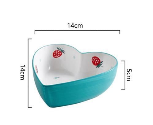 Thả tim đầy story em, em hổng thấy phiền khỏi sorry em- Chén tim - decor - ltx