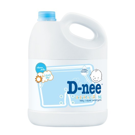 Dung dịch giặt quần áo em bé D-nee (Dnee) Thái Lan / can 3 lít