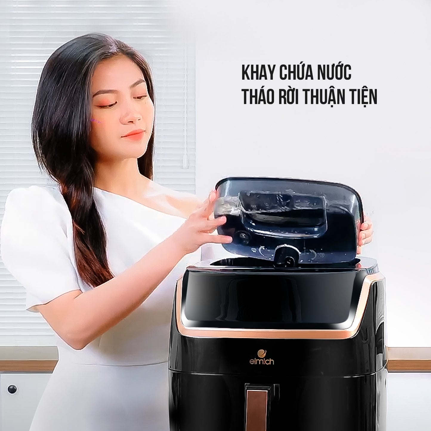 Nồi chiên không dầu hơi nước 7 lít - NCKD