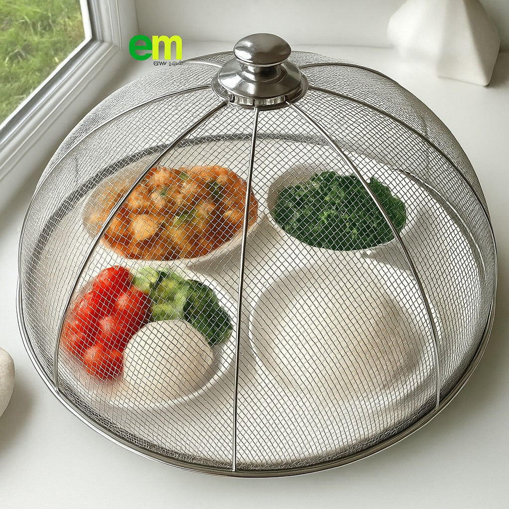 Lồng bàn inox tròn hoặc chữ nhật
