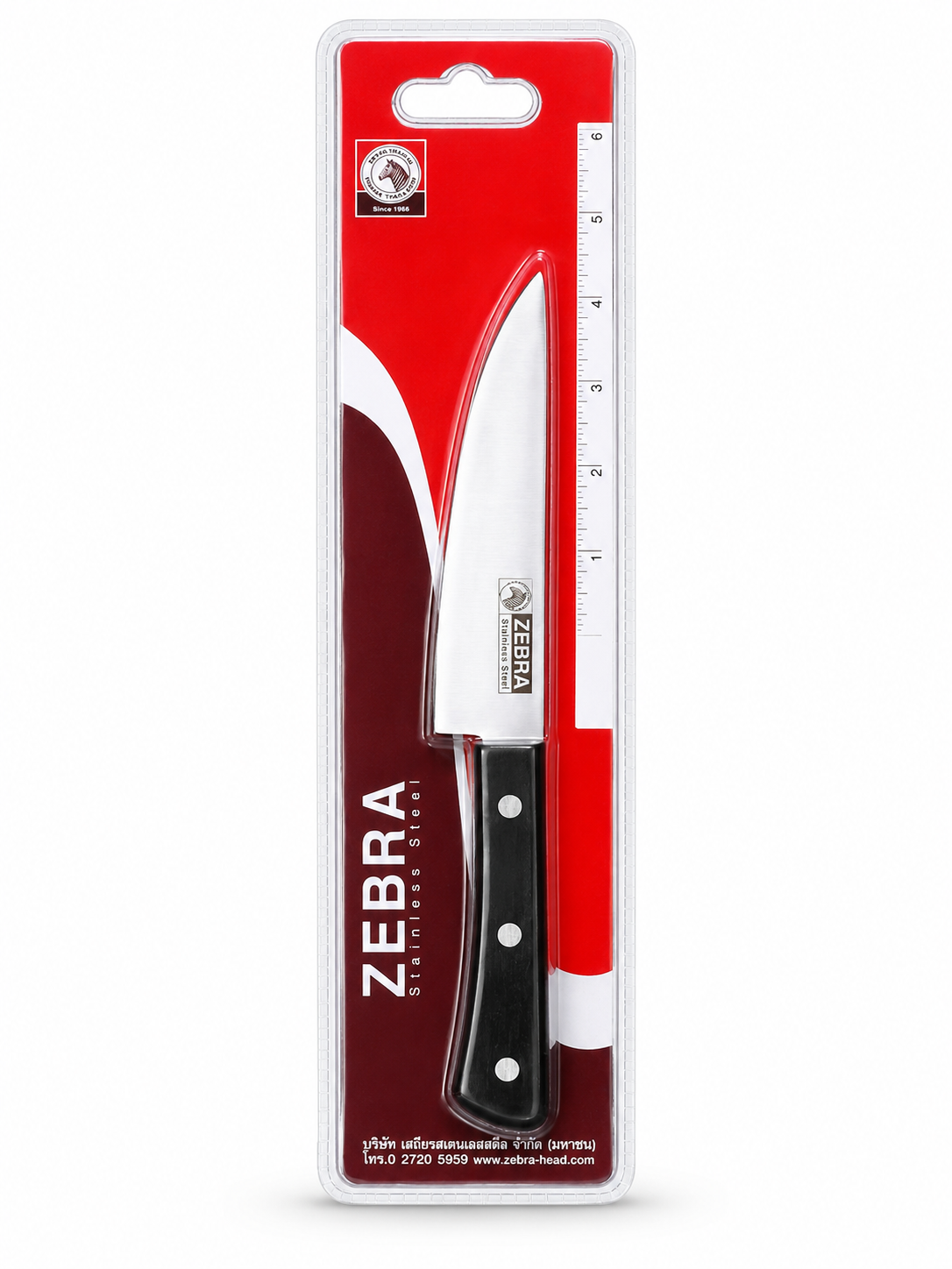 BỘ DAO ZEBRA THÁI LAN - CÁN NHỰA