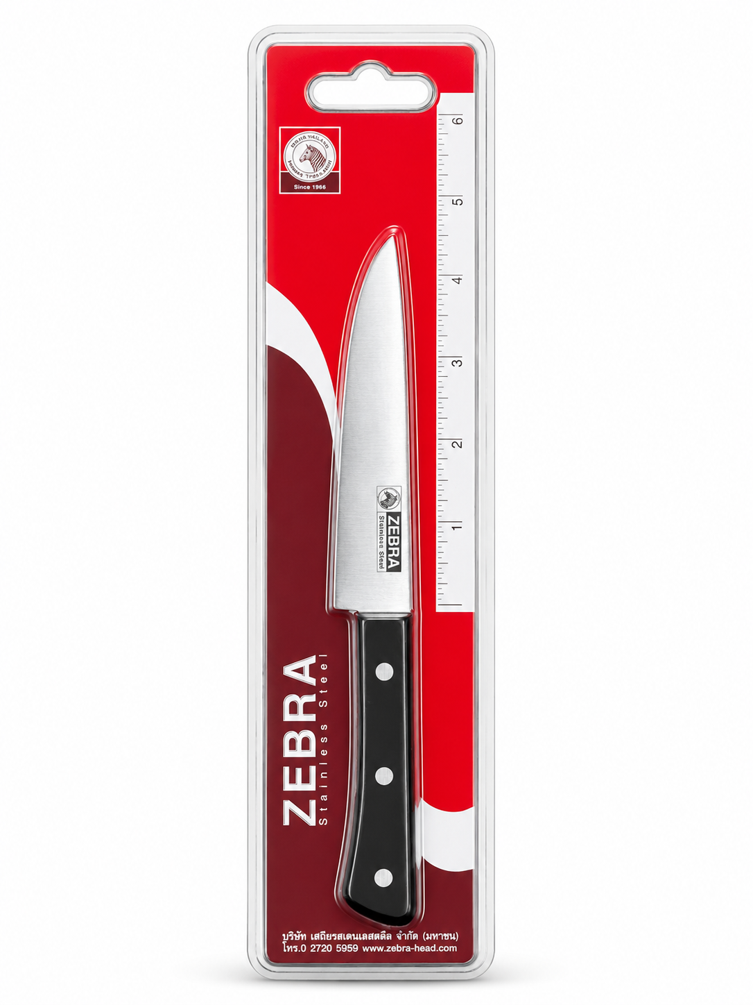 BỘ DAO ZEBRA THÁI LAN - CÁN NHỰA