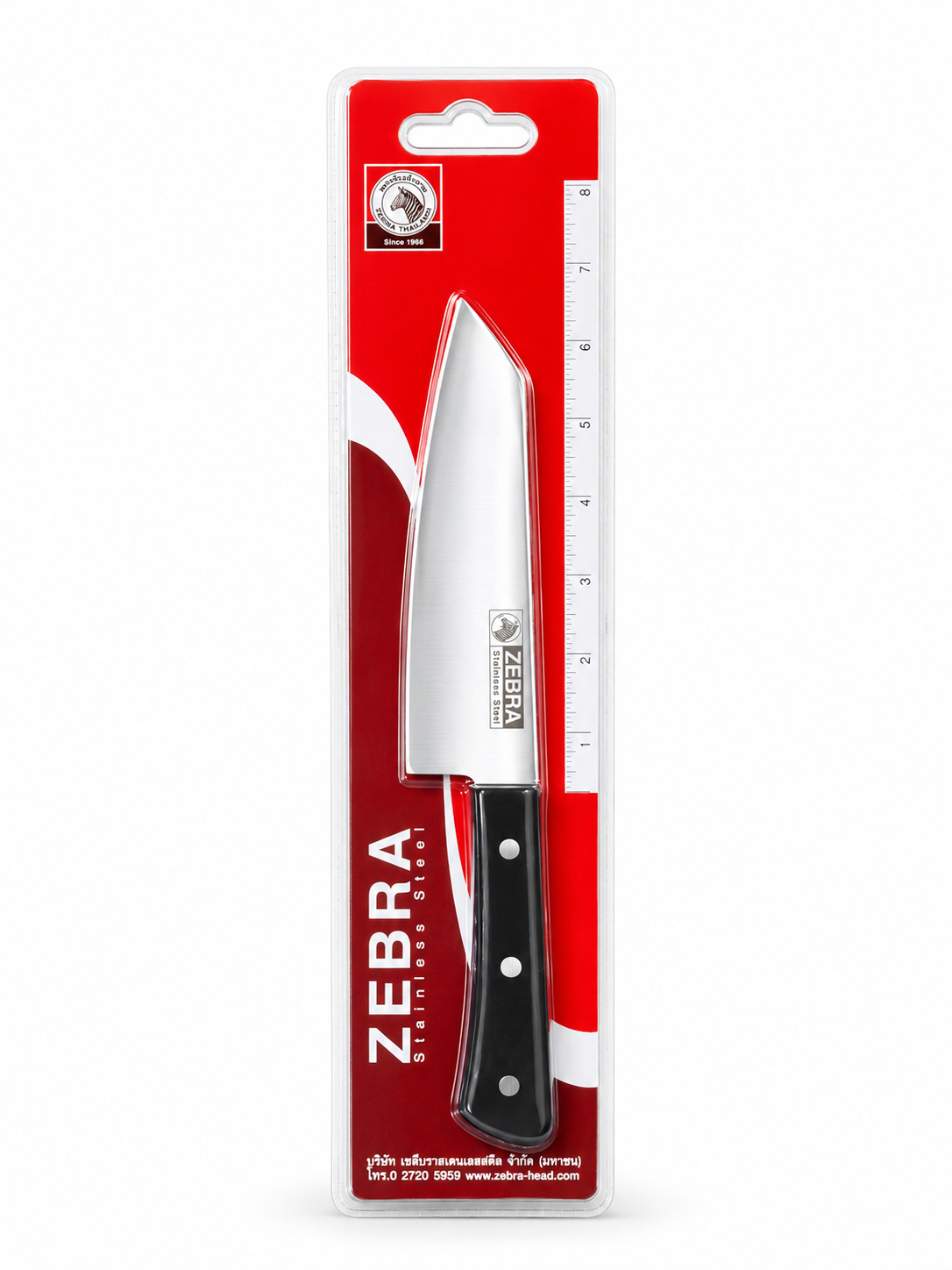 BỘ DAO ZEBRA THÁI LAN - CÁN NHỰA
