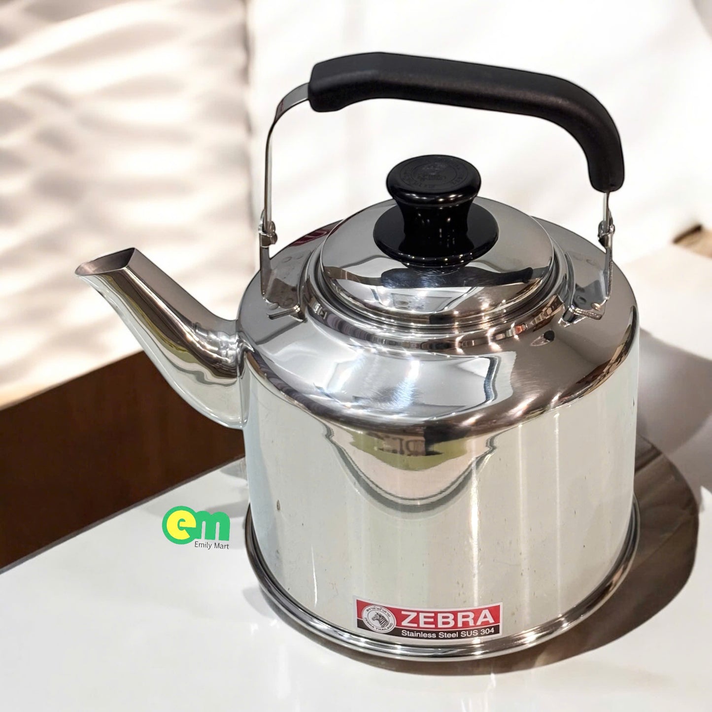 Ấm đun nước mini Zebra Thái Lan - CHỈ DÙNG TRÊN BẾP GAS