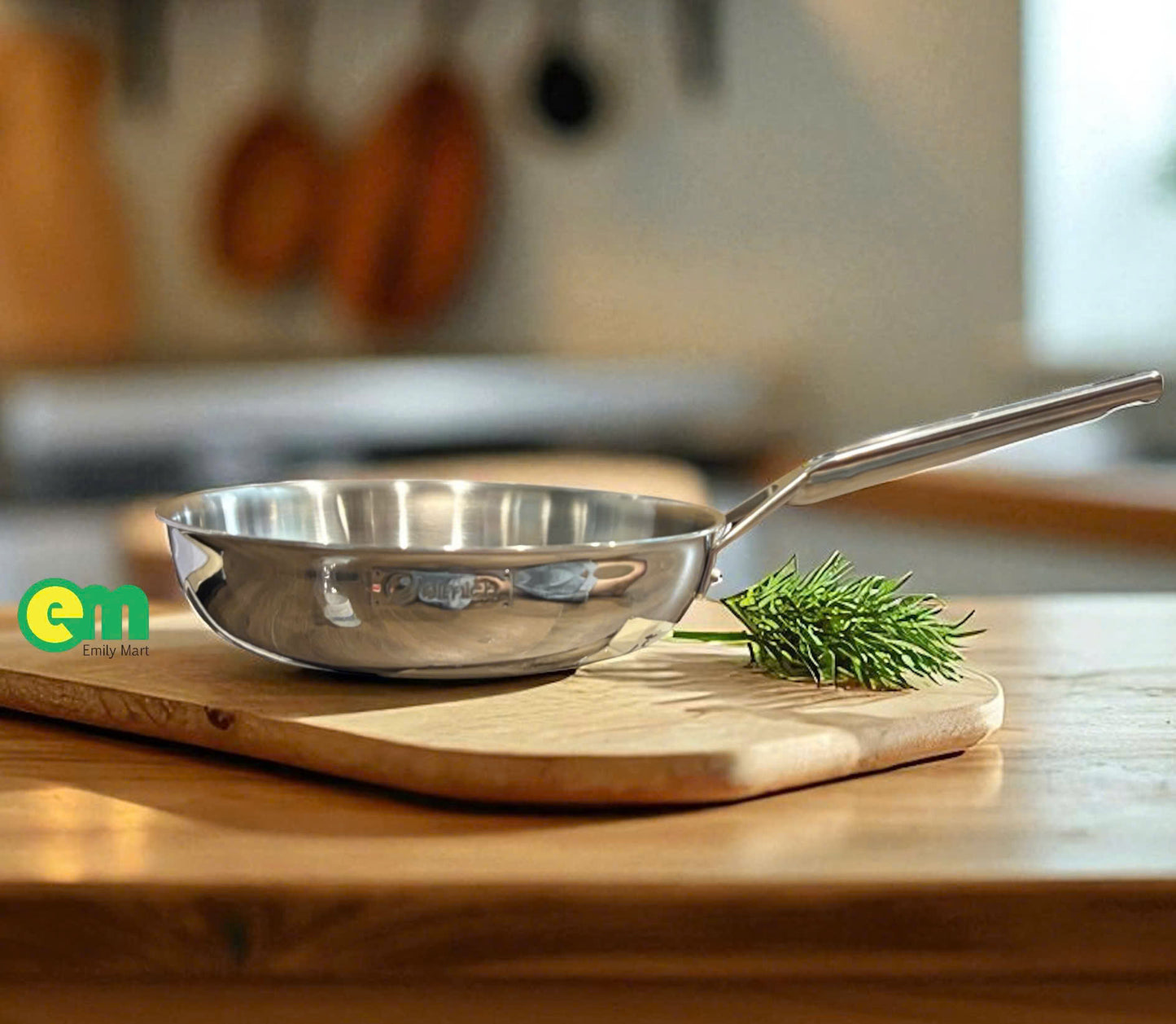 Chảo inox nguyên khối Elmich Trimax