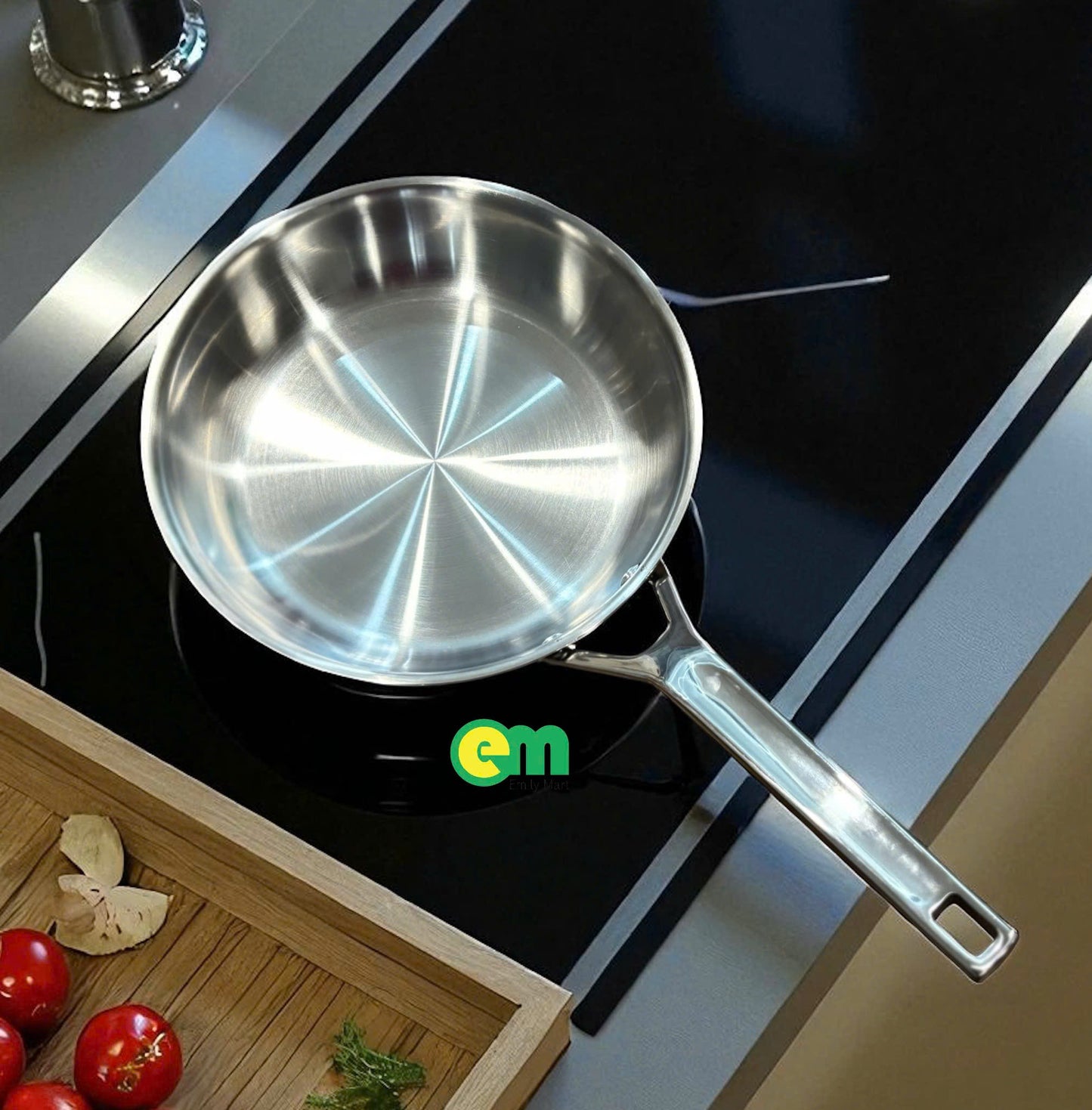 Chảo inox nguyên khối Elmich Trimax