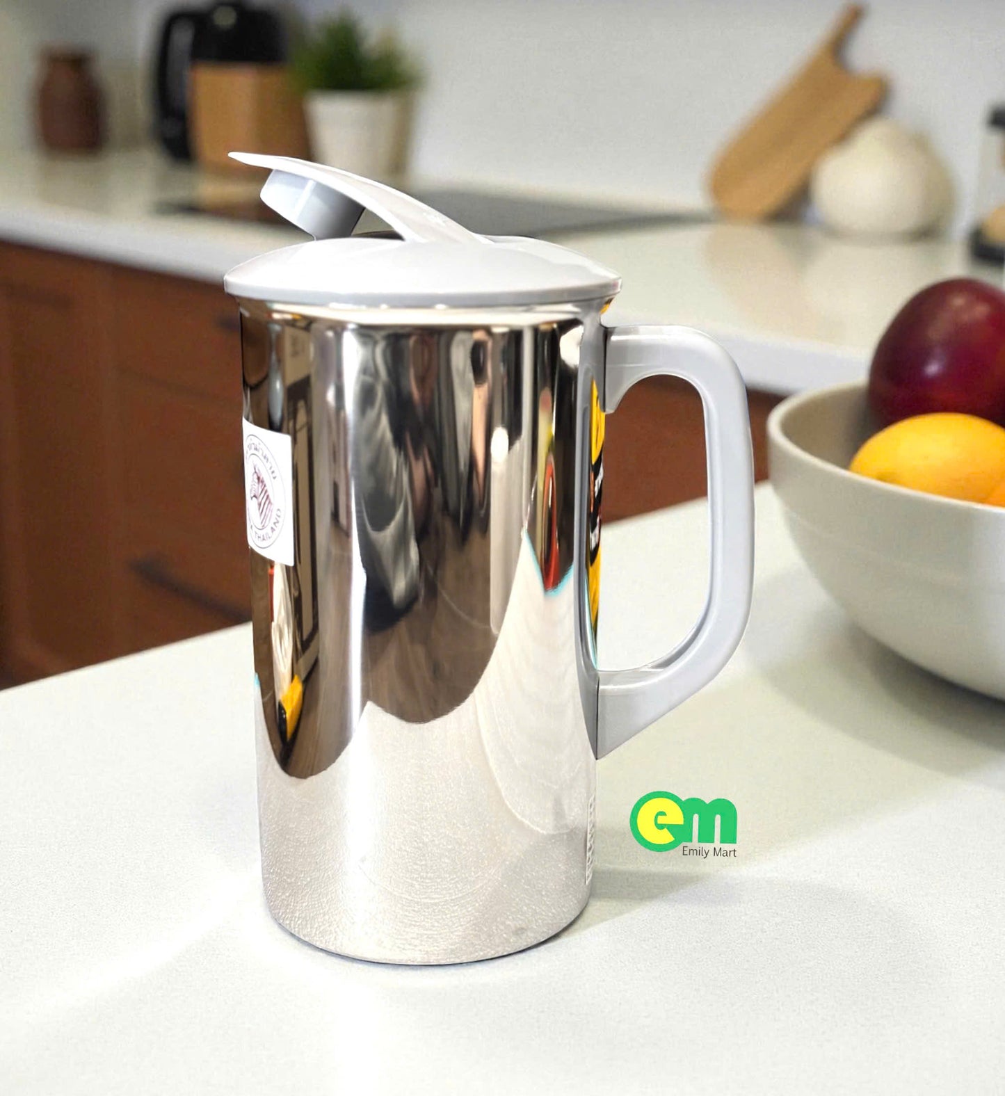 Ca rót nước inox 304 có nắp và không nắp  - Zebra Thái Lan