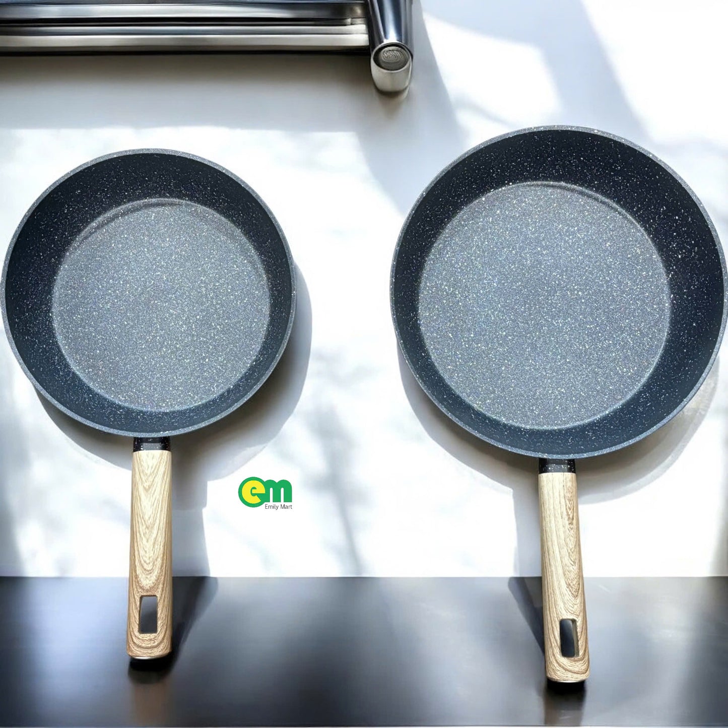 CHẢO CHỐNG DÍNH SÂU LÒNG ZEBRA - CÓ NẮP KÍNH