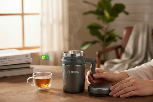 Ca giữ nhiệt có quai Picnic III zebra 450ml