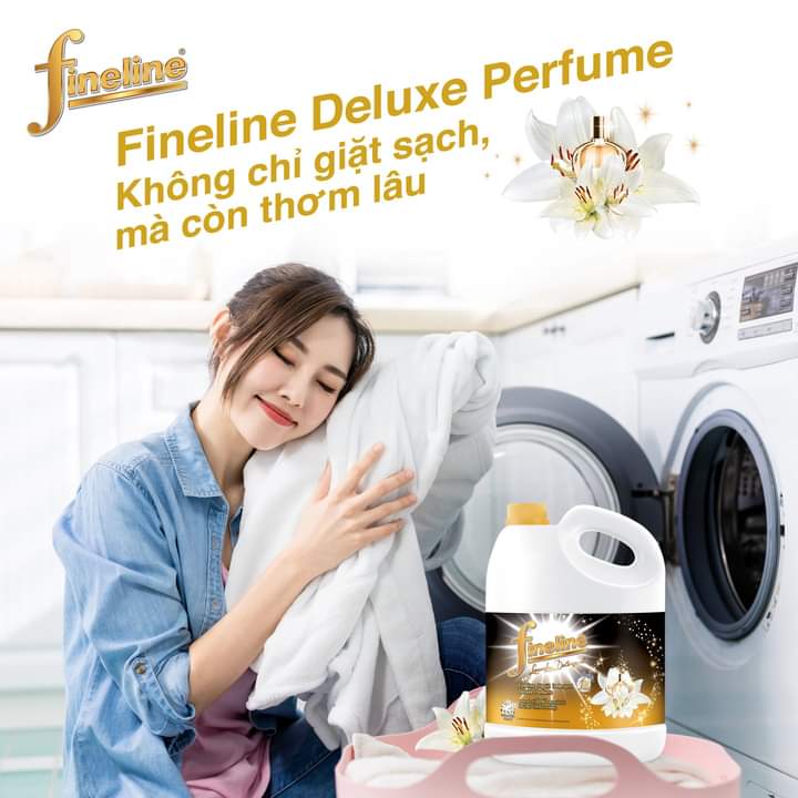 Dung dịch giặt quần áo Fineline Thái Lan / can 3 lít