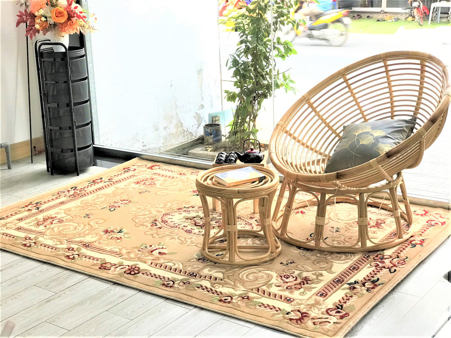 Thảm Indo hoa văn cổ điển - Decor - ltx