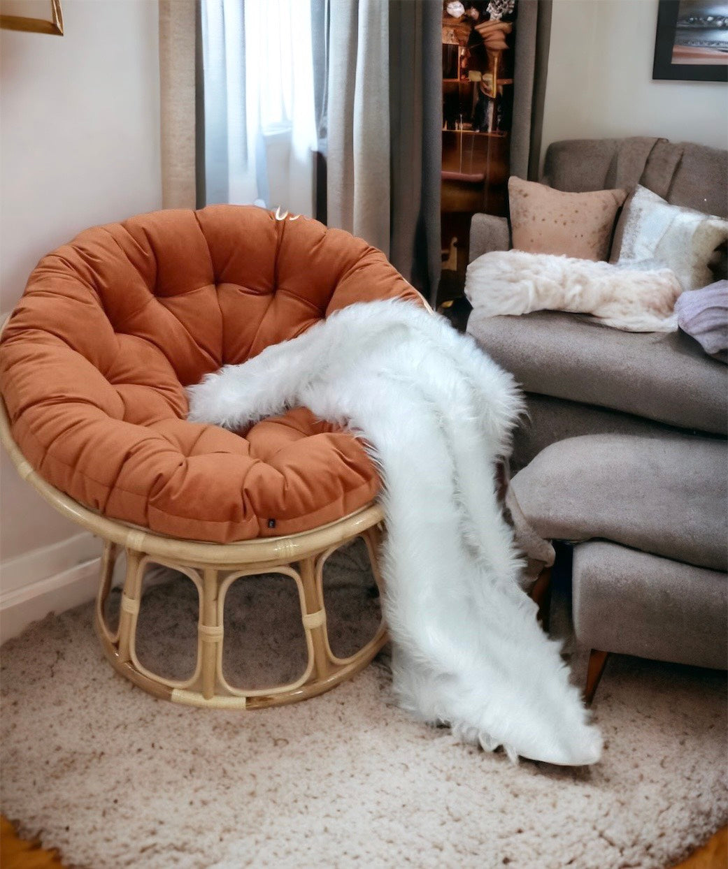 Ghế mây papasan, song mây loại 1 cao cấp