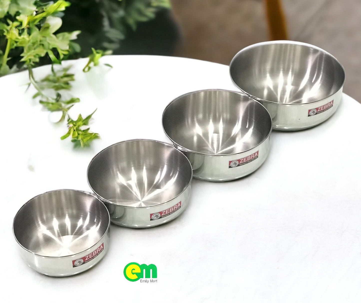 TÔ CHÉN INOX NGUYÊN KHỐI ZEBRA THÁI LAN