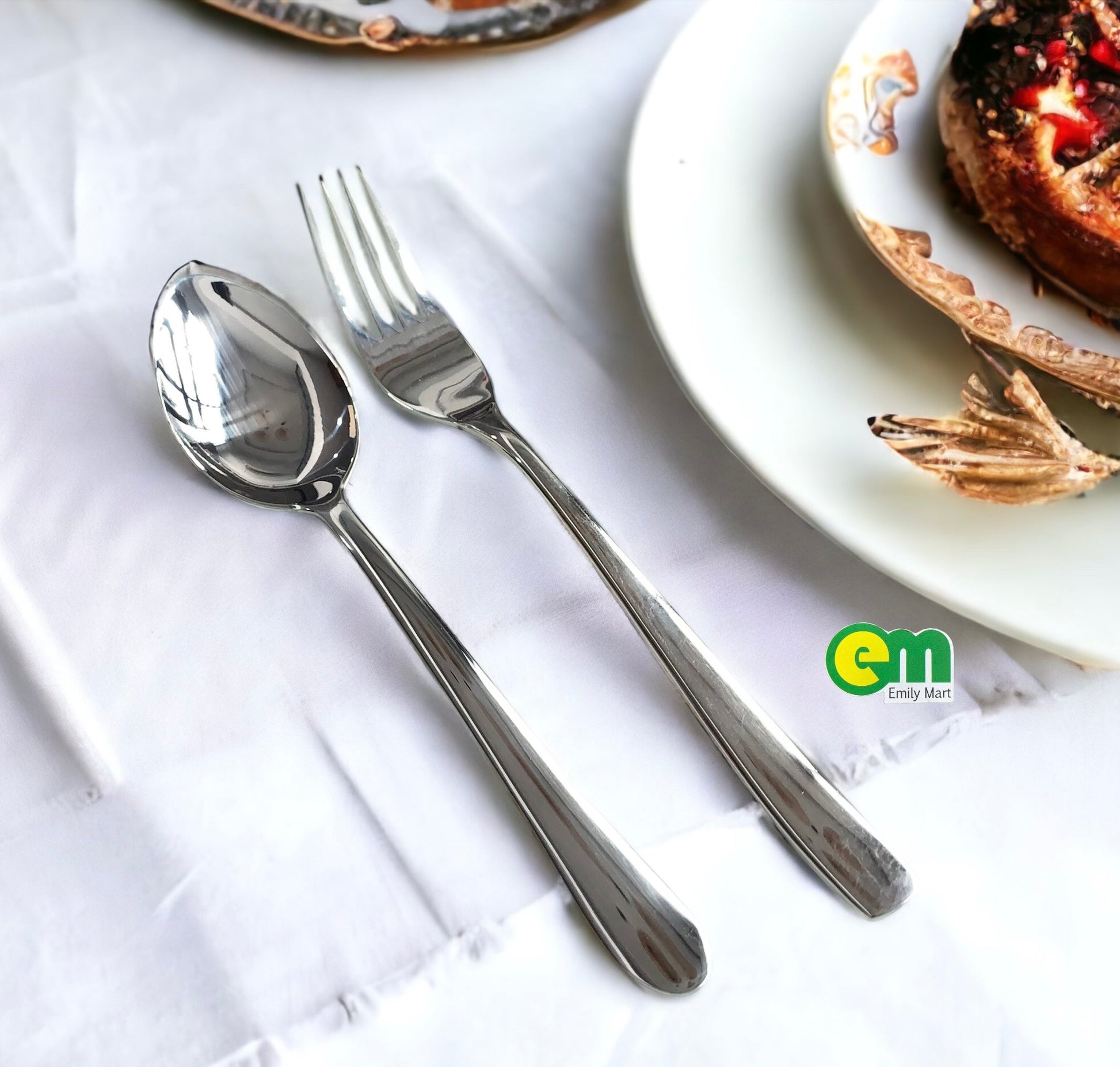 Muỗng canh inox 304 xịn 21cm – Siêu thị Emily Mart - Tân Phú