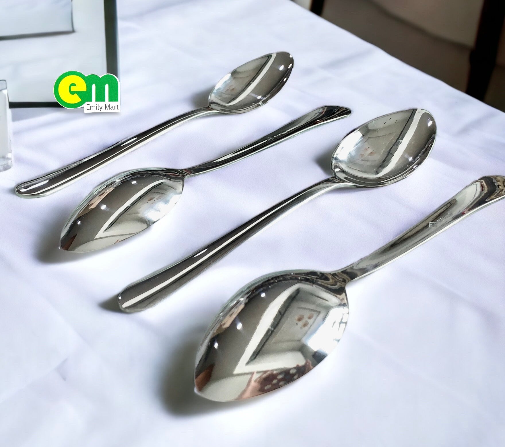 Muỗng canh inox 304 xịn 21cm – Siêu thị Emily Mart - Tân Phú