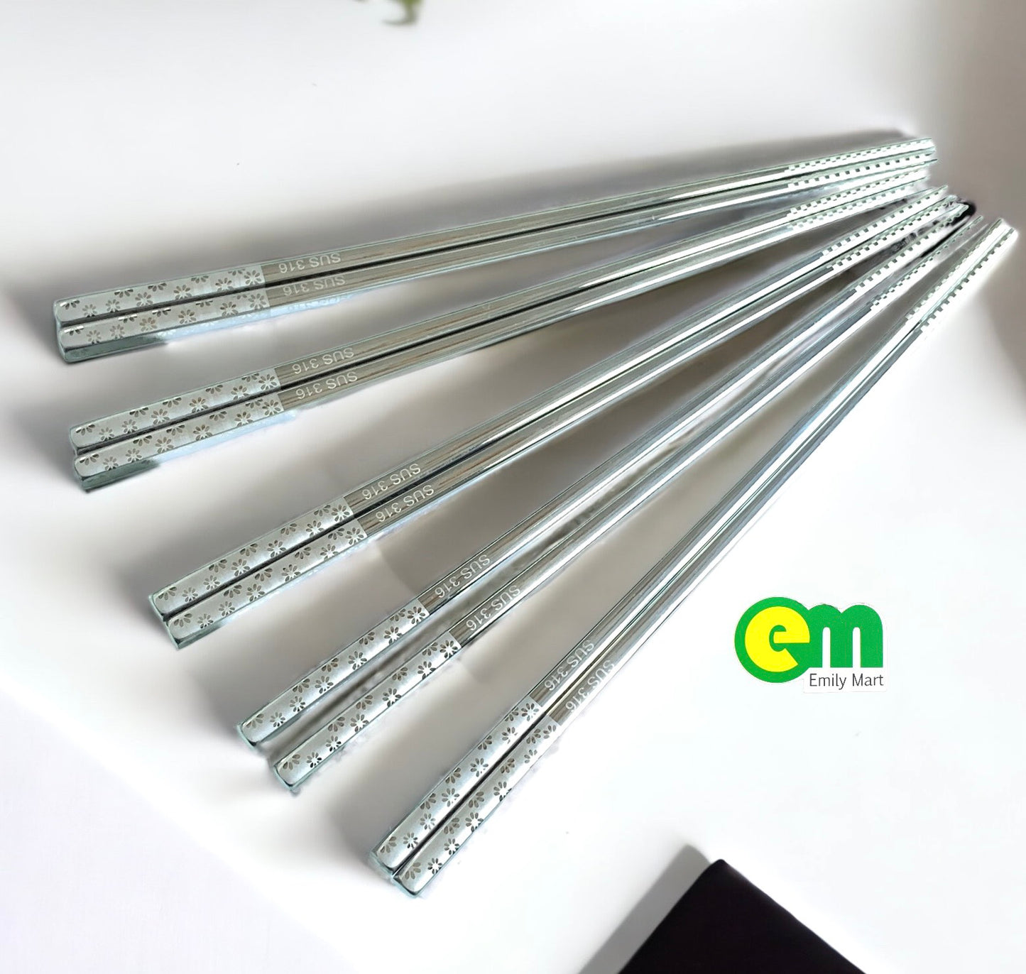 ĐŨA INOX 316 HÀN QUỐC - Tép 5 đôi