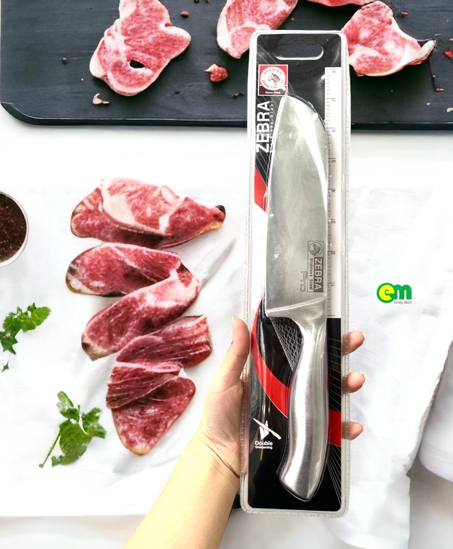 Bộ dao nhà bếp bất bại - Pro II  - Zebra Thái Lan - ltx