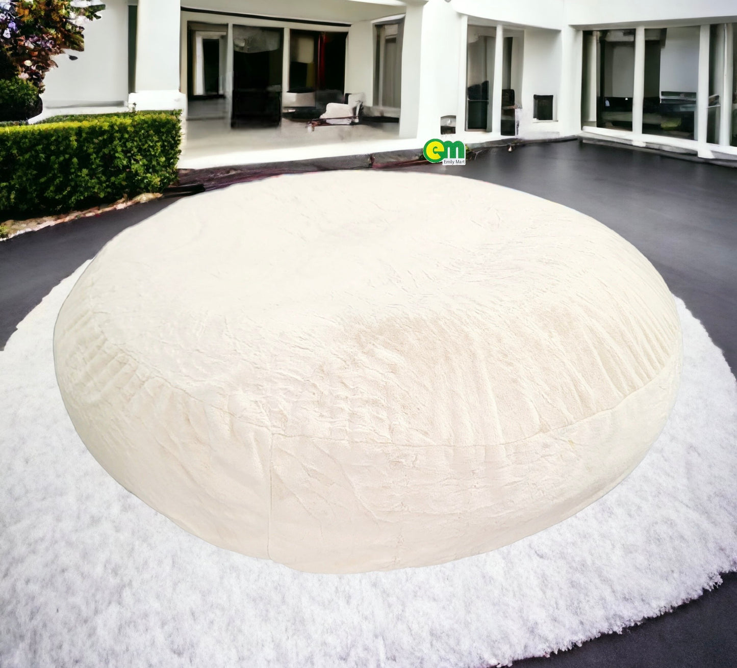 Giường lười / ghế lười hạt xốp size siêu to