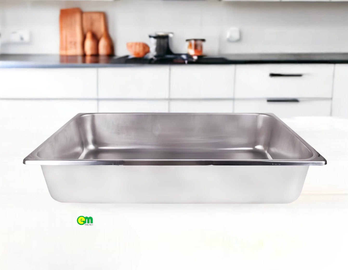 Khay inox chữ nhật Zebra Thái Lan - decor - ltx