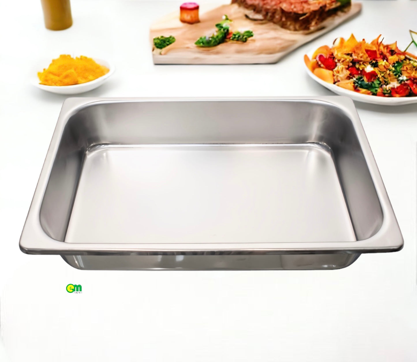 Khay inox chữ nhật Zebra Thái Lan - decor - ltx