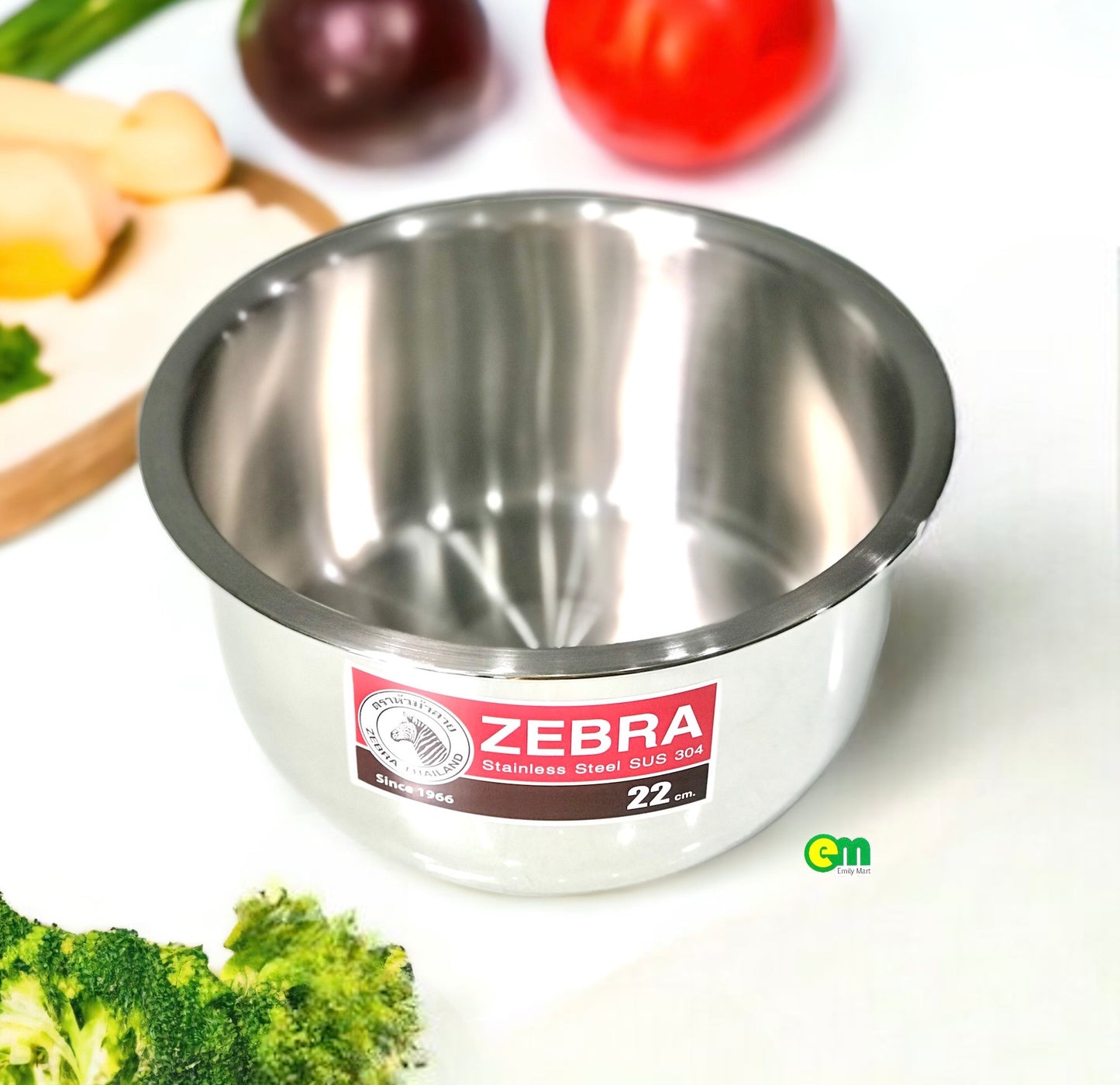 a1. Nồi tròn không quai - Zebra Thái Lan