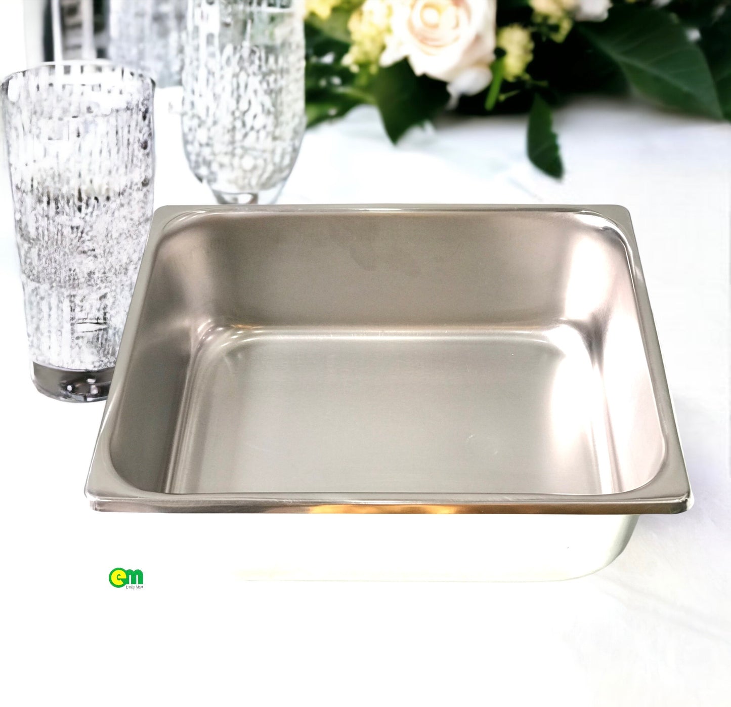 Khay inox chữ nhật Zebra Thái Lan - decor - ltx