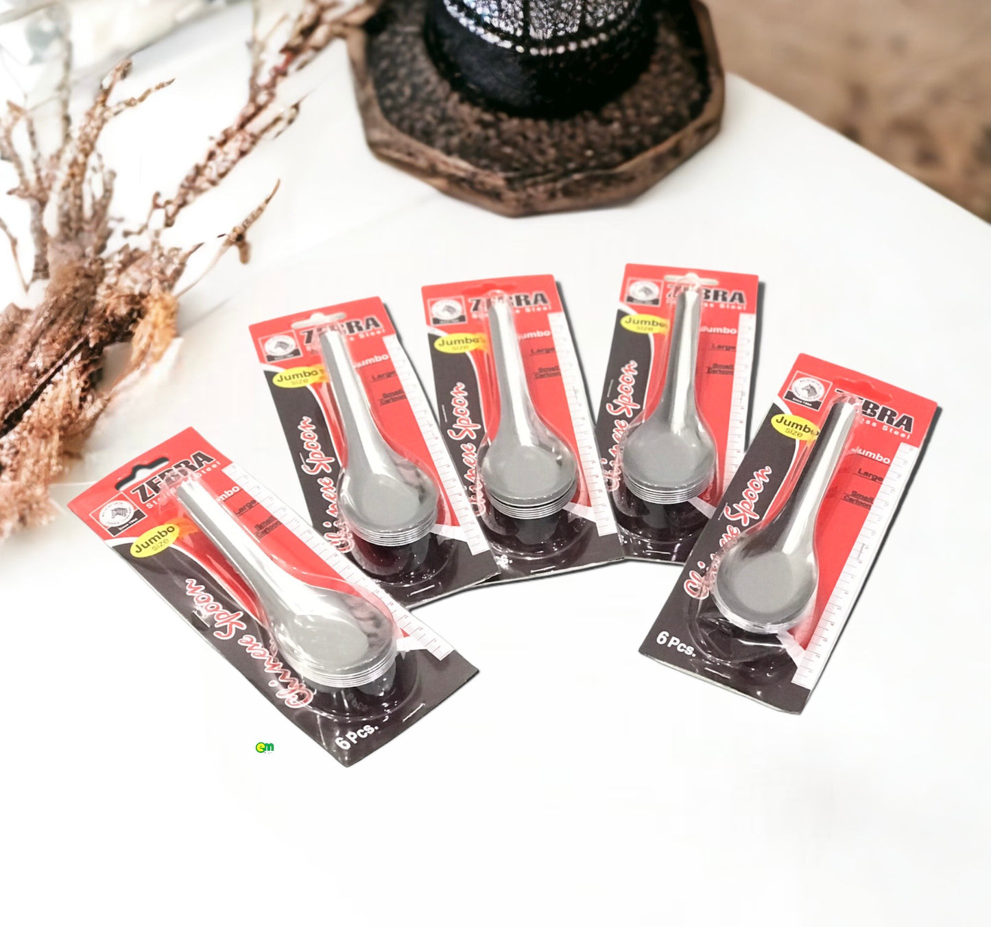 Bộ muỗng inox Zebra size L - 100083 Thái Lan - ltx