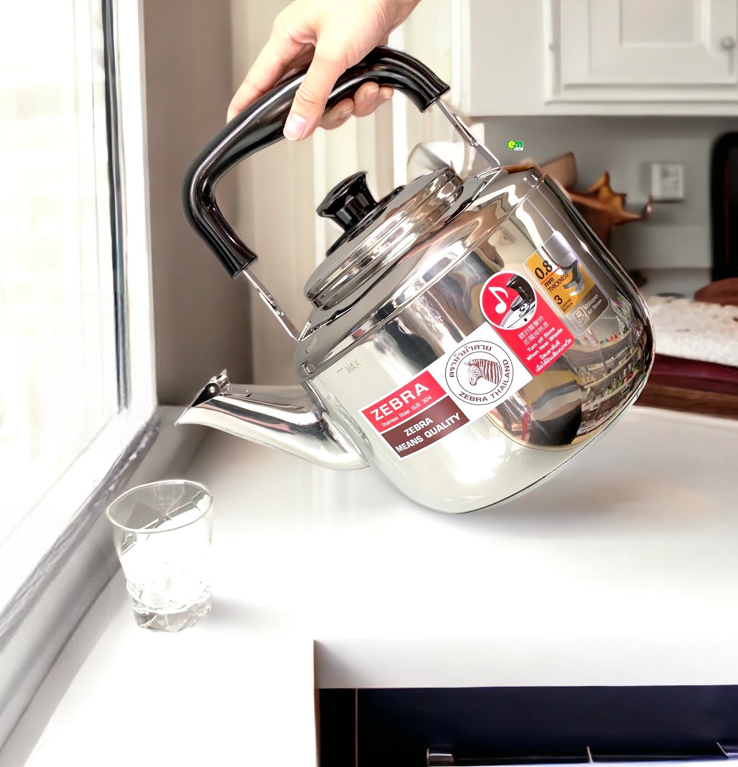 ẤM ĐUN NƯỚC ZEBRA THÁI LAN