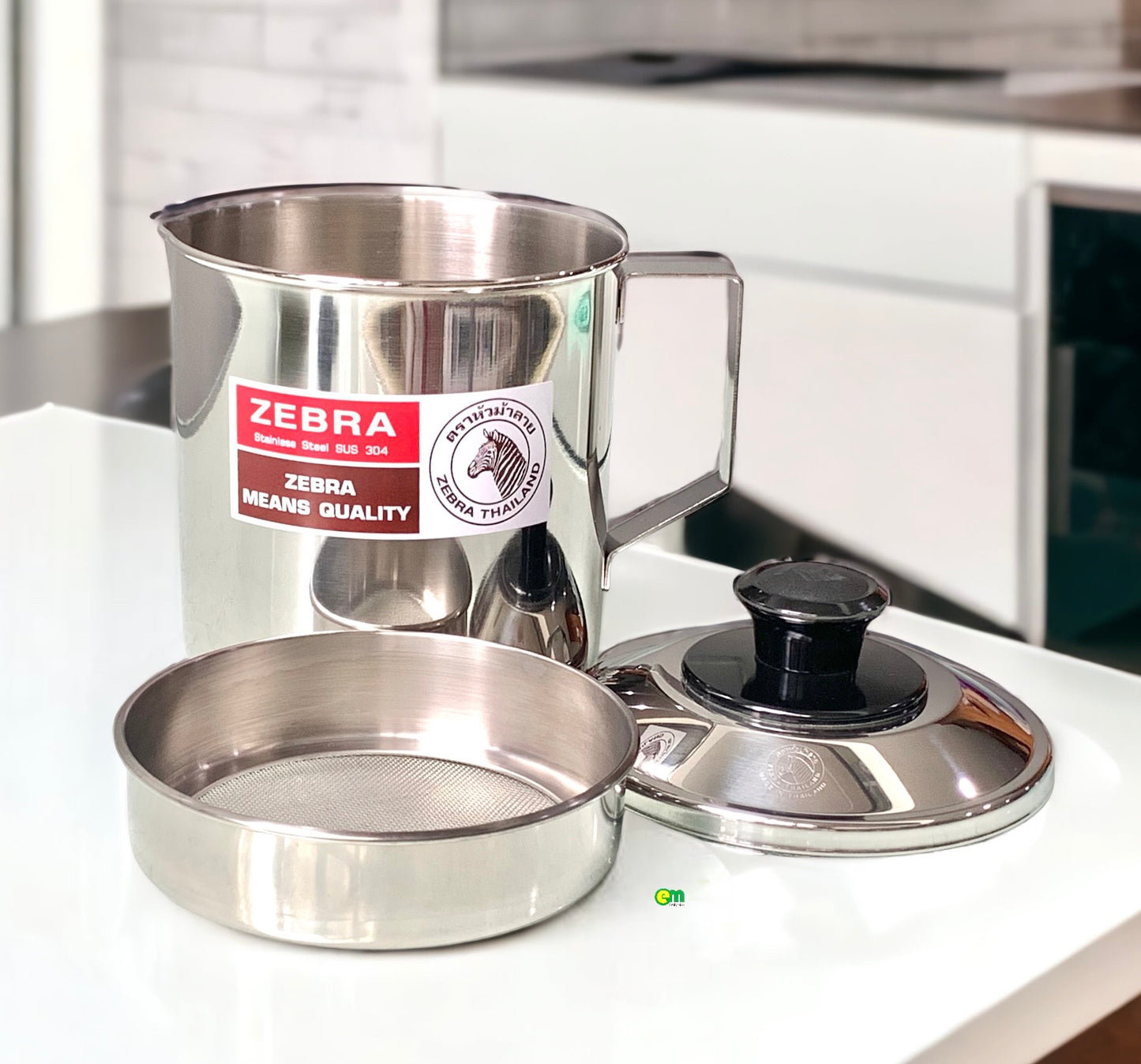 Ca lọc dầu inox 304 - Zebra Thailand
