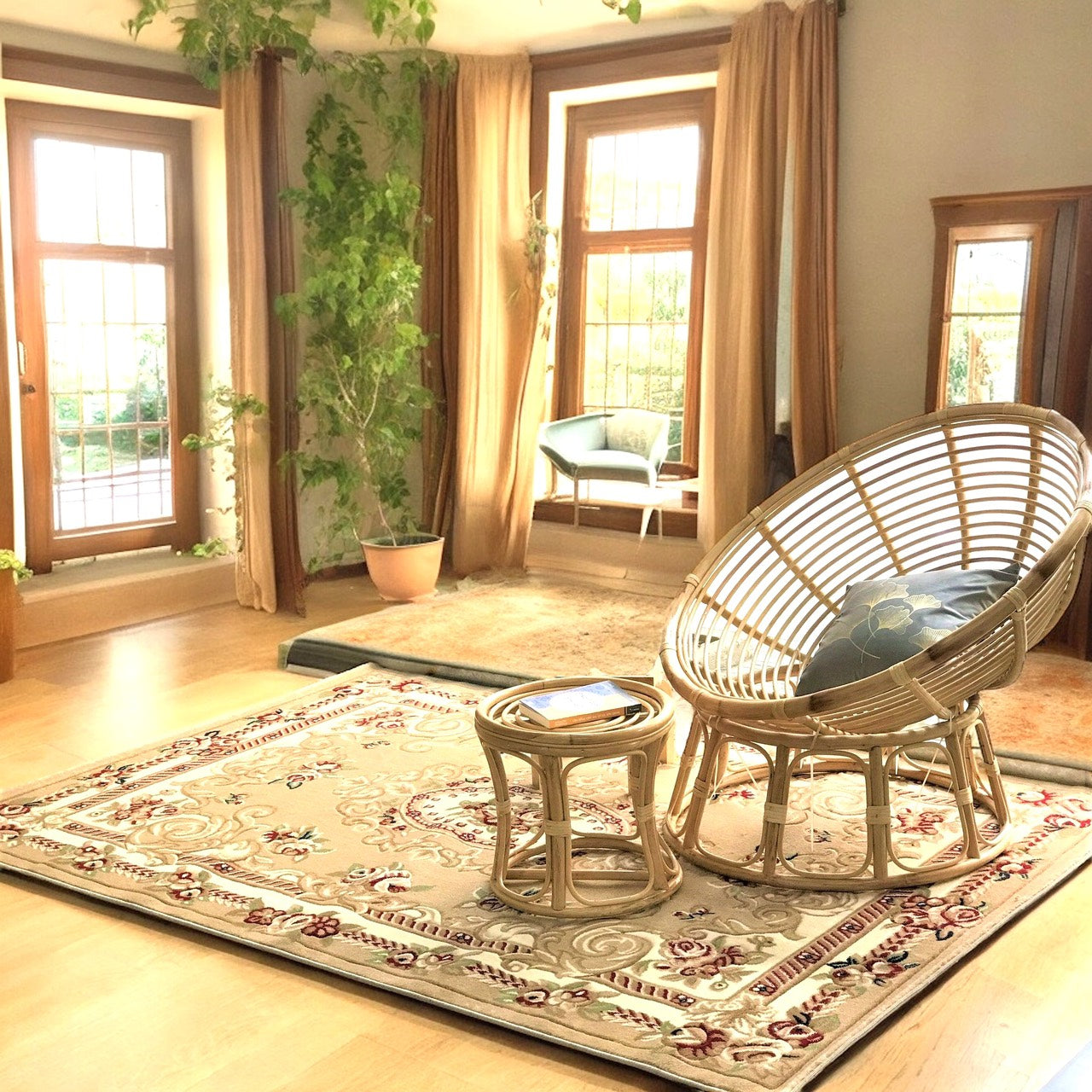 Thảm Indo hoa văn cổ điển - Decor - ltx