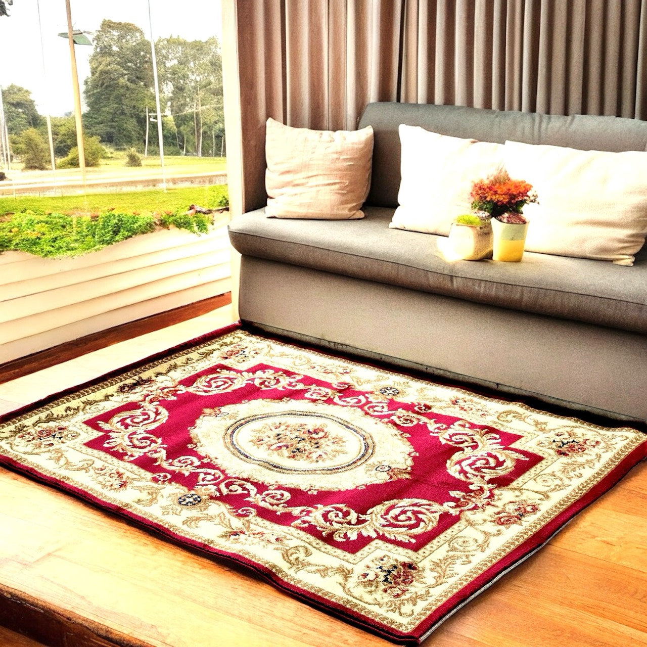 Thảm Indo hoa văn cổ điển - Decor - ltx